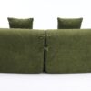 4 Seater Sofa With Chenille Fabric, 30D, 60 Hardness Full Sponge, 4 Pillow For Living Room, Home Furniture Sleeper Sectional Sofa For Apartment - Green - Image 10