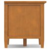Warm Shaker - Low TV Media Stand - Light Brown - Image 6