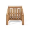 Patio Lounge Chair, Outdoor Club Chair With Cushion And Frame - Beige - Image 10