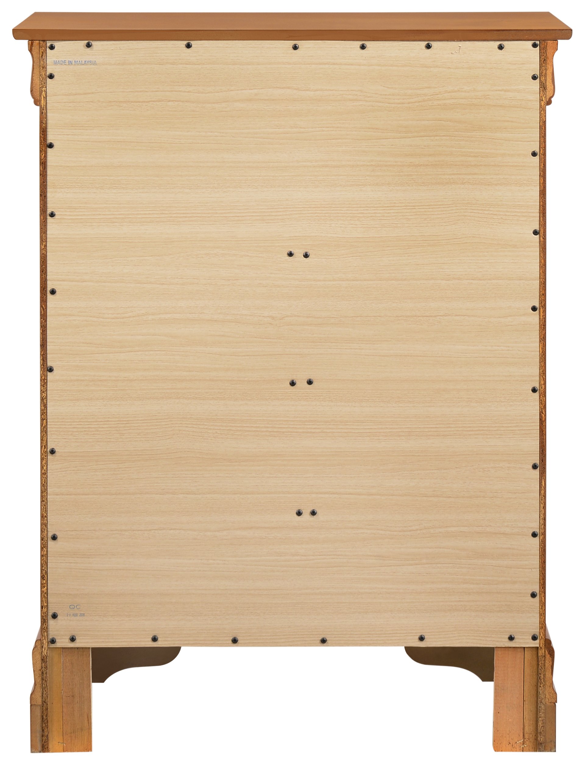 4 Drawer Chest Traditional Style- Oak - Image 5