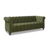 Alto - Tufted Chesterfield Sofa - Olive Green - Image 16