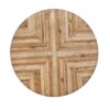 Modern Style Indoor Dining Round Table With Metal Legs - Light Birch - Image 8