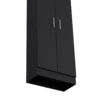 Clinton - Pantry Cabinet Kitchen Storage - Black - Image 7