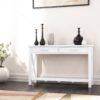 Kitchener - Console Sofa Table - White - Image 6