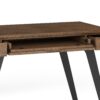 Lowry - Small Desk - Rustic Natural Aged Brown - Image 3