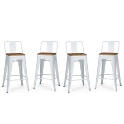 Rayne - Counter Height Stool (Set of 4) - White