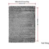 Millow - 8' X 10' Area Rug - Silver - Image 9