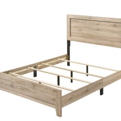 Miquell - Queen Bed - Natural