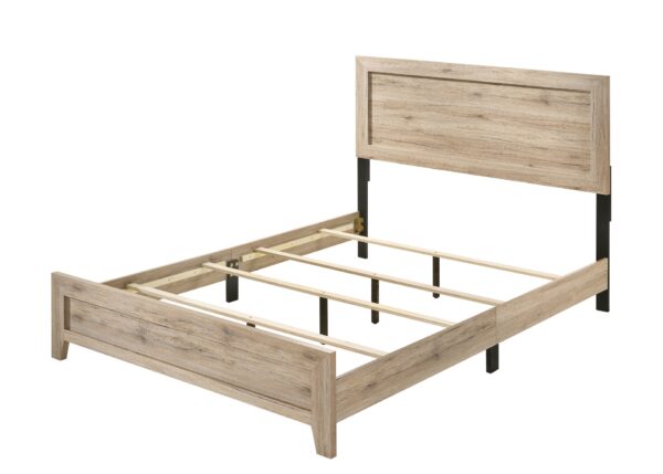 Miquell - Queen Bed - Natural