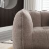 Soft Bean Bag Chair With High Resilient Foam (Chips) - Coffee - Image 9
