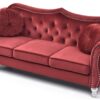 Hollywood - Sofa - Burgundy - Image 5