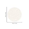 Curve - Round Rug - White - Image 6