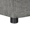 Twin Size Folding Ottoman Sleeper Bed With Convertible Mattress - Dark Gray - Image 25