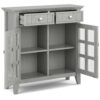 Acadian - Entryway Storage Cabinet - Fog Gray - Image 3