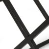 Modern Industrial Tabletop Wine Rack With 7 Bottle Holders - Black - Image 10