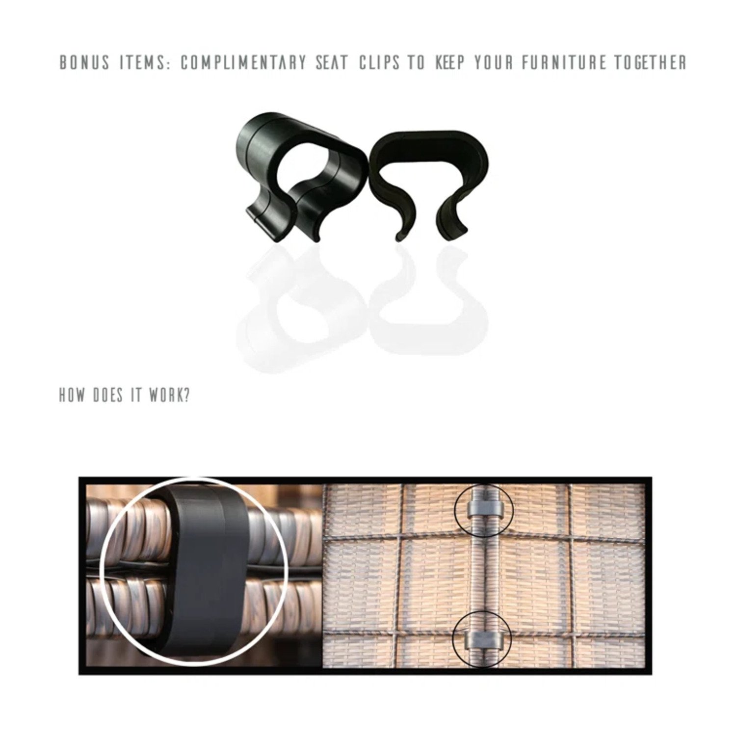 Stylish 3 Person Seating Group With Cushions Perfect For Outdoor Relaxation - Gray Mix - Image 4