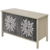 Sideboard Buffet Cabinet, Storage Cabinet With Storage, Modern Storage Cabinet With 4 Doors & Adjustable Shelves For Living Room, Dining Room, Kitchen And Entryway - Black / Natural - Image 8