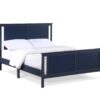 Connelly - Full Bed - Midnight Blue / Vintage Walnut - Image 2