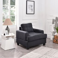 Elegant Transitional Chair - Black