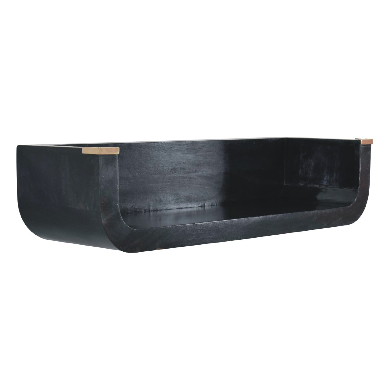 Indira - Floating Console Table - Black - Image 6
