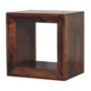 Solis - Open Side Table - Brown - Image 2