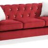 Raisa - Sofa - Burgundy - Image 7