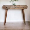 Round Dressing Table - Oak - Image 3