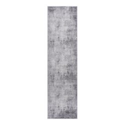 Marfi - 2' X 8' Abstract Runner Rug - Light Gray