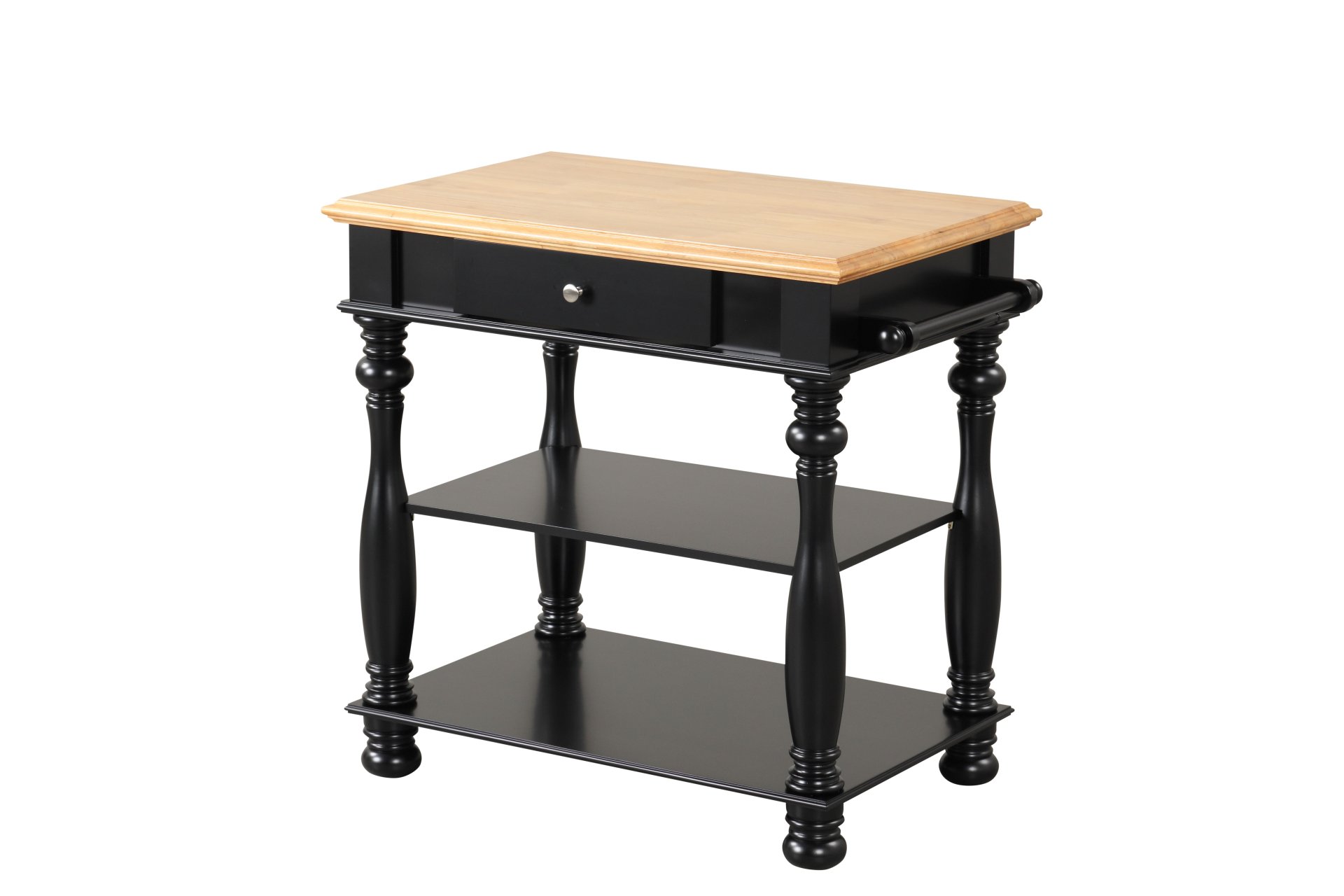 Kitchen Island - Black - Image 4