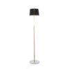 March - Contemporary Floor Lamp - Antique Brass - Black - Image 5