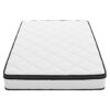 12" Full Hybrid Mattress With Pocket Coils And Memory Foam For Medium Firm Support - Creamy White / Gray / Cream - Image 7