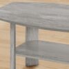 Table Set, Coffee, End, Side, Accent For Living Room, Transitional (Set of 3) - Gray - Image 3
