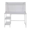 Geo - Shelf Contemporary Desk - White - Image 5