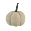 Weighted Pumpkin Ornament Decor For Holiday Harvest Festival Fall Festival & Thanksgiving (Set of 2) - Beige Multi - Image 5