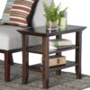 Acadian - Narrow Side Table - Brunette Brown - Image 7