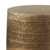Johnsen - Large Metal Accent Table - Antique Gold - Image 2