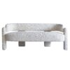 Boucle Upholstery Modern Sofa For Living Room - Beige - Image 8