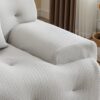 Large Size 2 Seater Sofa, Pure Foam Comfy Sofa Couch, Modern Lounge Sofa For Living Room, Apartment - Beige - Image 11