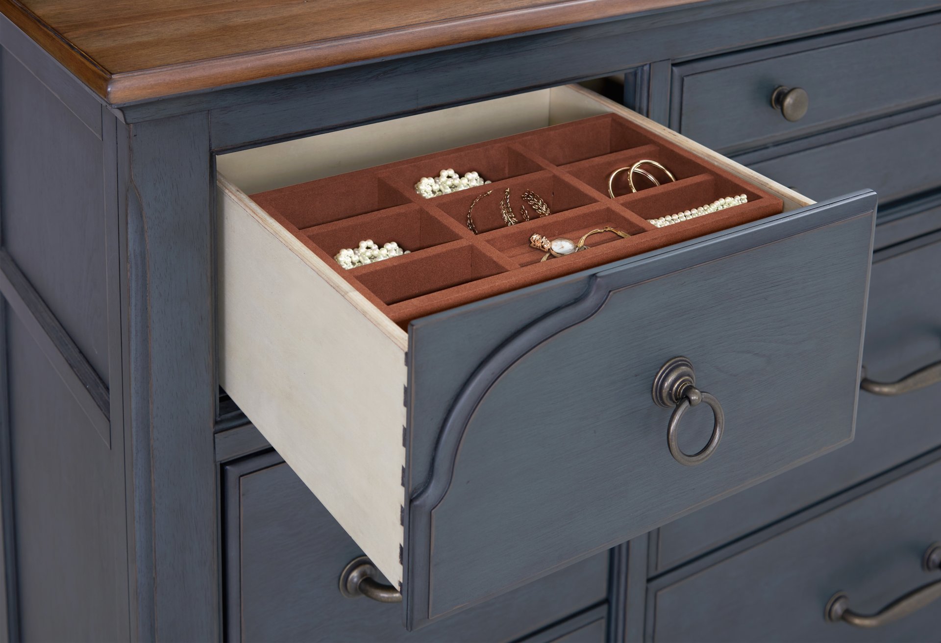 Americana - Dresser - Blue - Image 7