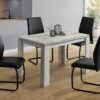 Rectangular Small Dining TableContemporary & Modern - Gray - Image 6