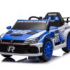 12V4A 20W*2 One Button Start, Forward And Backward, High And Low Speed, Music, Front Light, Power Display, Two Doors Can Open, 2.4G R / C, Seat Belt Four Wheel Absorber Kids Ride On Car - Blue - Image 7