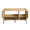 Minimalist 48" Freestanding Bathroom Vanity With 3 Soft Close Cabinet Doors - Oak - Image 9