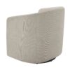 Ardena - Modern Sea Oat Swivel Barrel Chair - Beige - Image 11