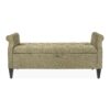 Jacqueline - Tufted Roll Arm Storage Bench - Incense Tan Brown - Image 2