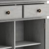 Connaught - Entryway Storage Cabinet - Fog Gray - Image 5