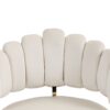 Modern Home Office Desk Chair With Wheels, Swivel, Height Adjustable - Beige - Image 18