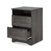 Broxon - 2 Drawer Nightstand - Gray - Image 7