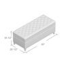 Juliana - Storage Ottoman With Fabric Upholstery - Light Blue - Image 3