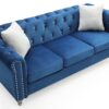 Raisa - Sofa - Navy Blue - Image 5