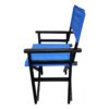 Folding Director Chair Canvas (Set of 2) - Blue - Image 7